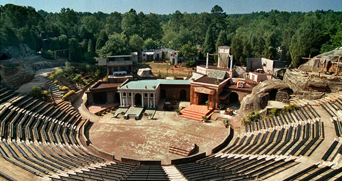 renovated amphitheatre