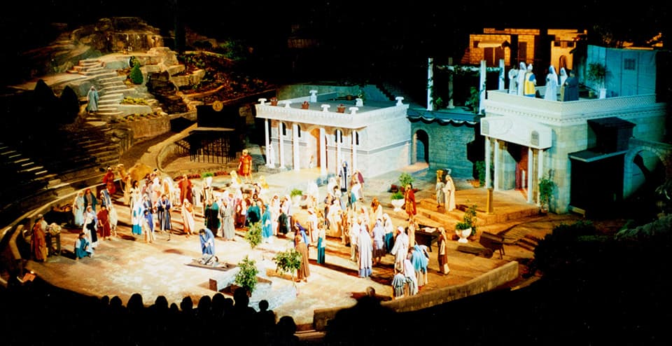 stage on opening night