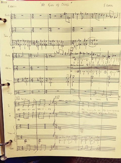 music score