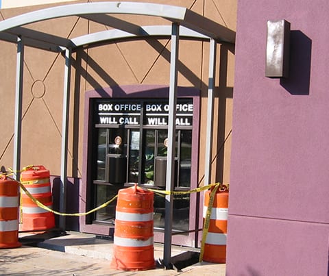 box office pillars