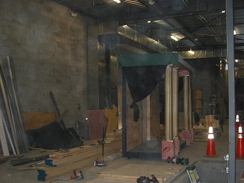 stage set pieces