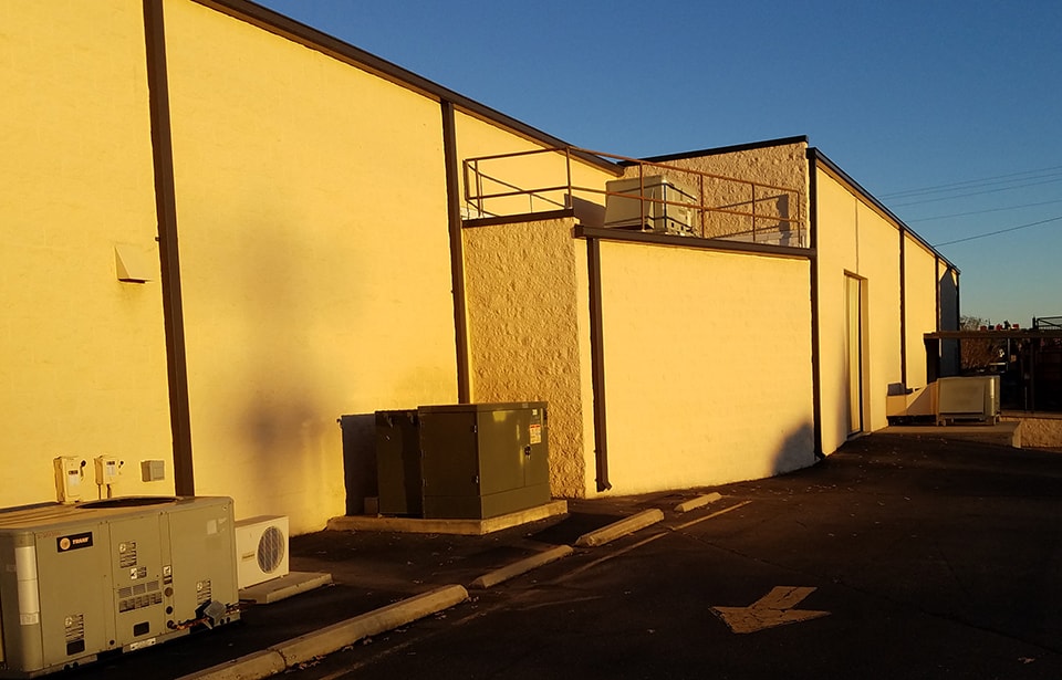 outside wall